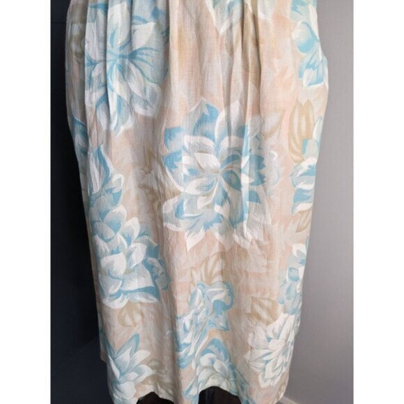 Vintage 80's Separate Scene‎ Pastel Floral Skirt with Pockets - 12 - Made in USA - Picture 2 of 8